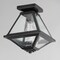 Maxim Lighting Prism 9'' Outdoor Flush Mount, Black 30560CLBK - alternate 4